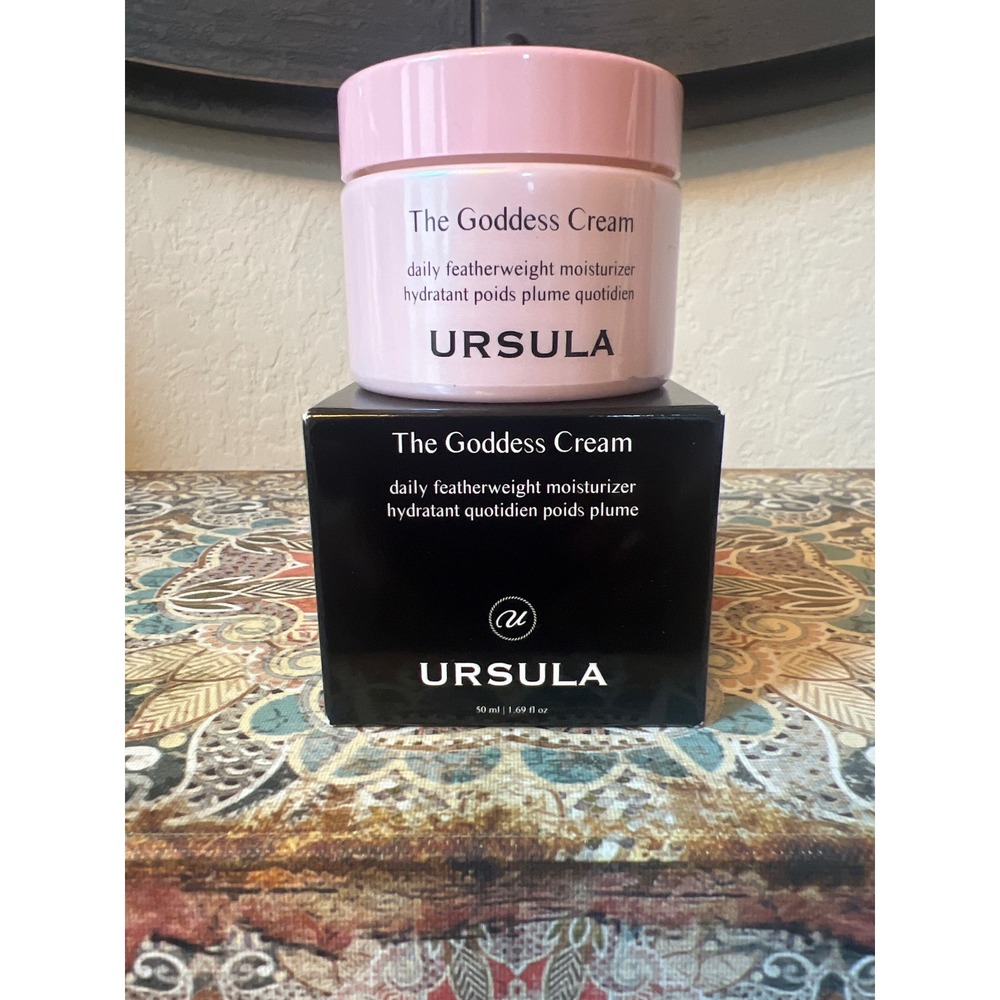 Ursula The Goddess Cream Daily Featherweight Moisturizer 50ml 1.69oz New in Box